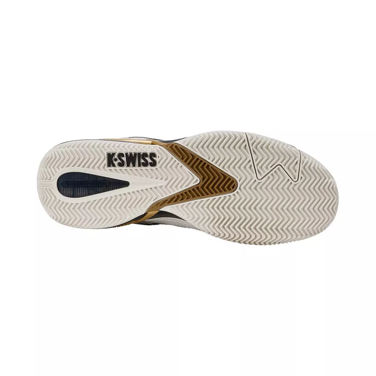 K-Swiss Ultrashot 4 Clay Shoes White / Black / Gold
