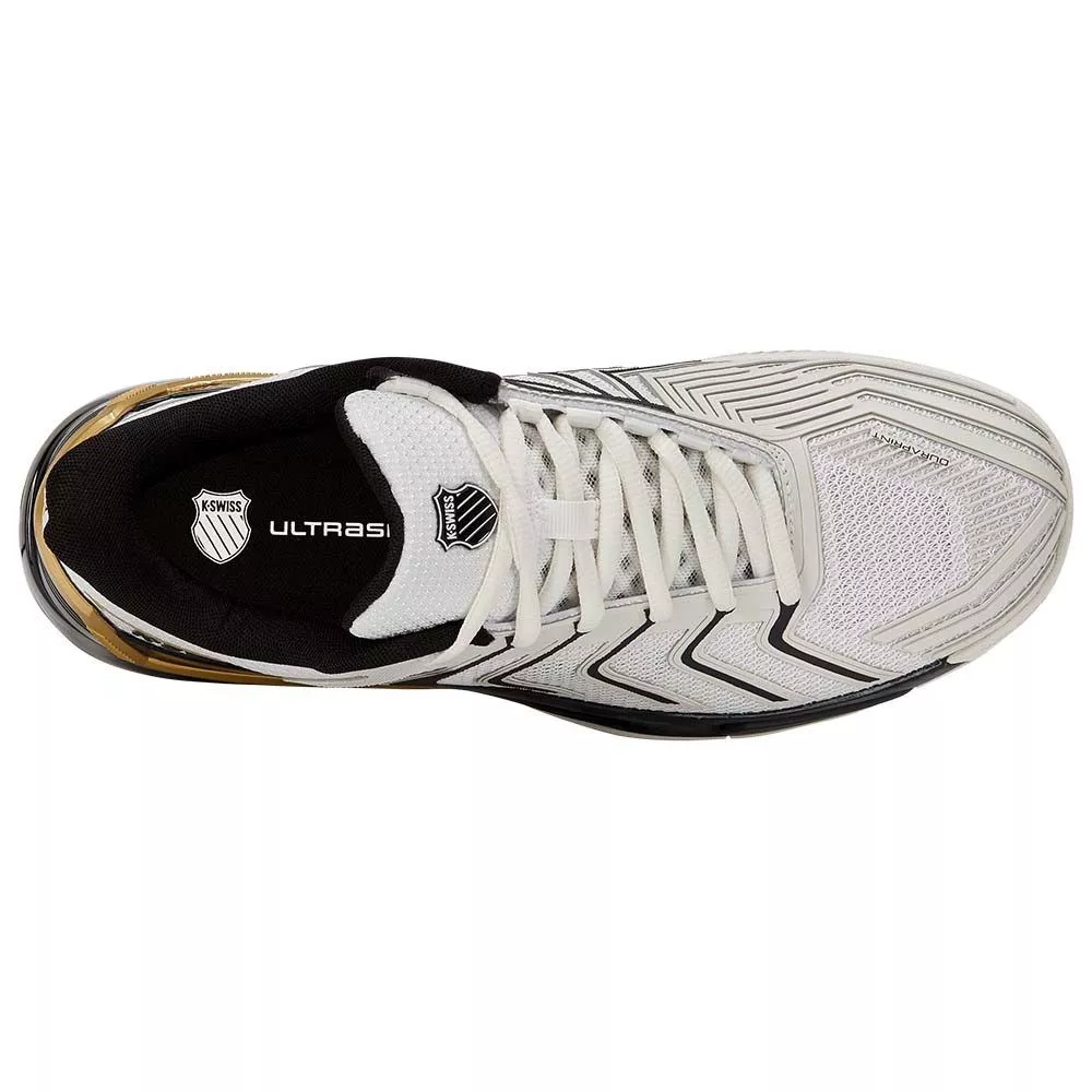 K-Swiss Ultrashot 4 Clay Shoes White / Black / Gold