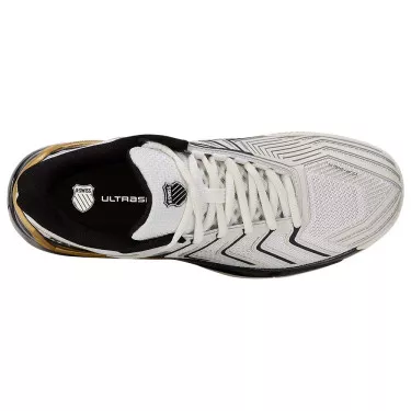K-Swiss Ultrashot 4 Clay Shoes White / Black / Gold