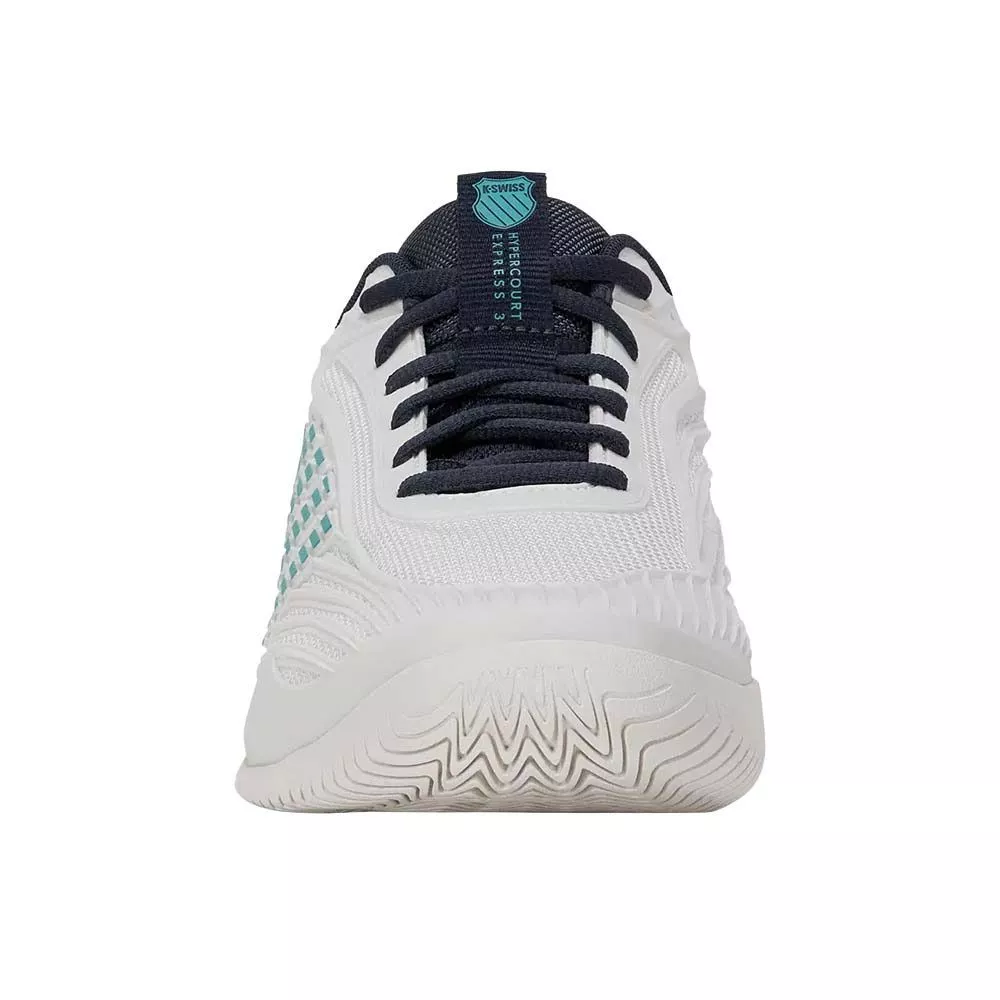 K-Swiss Hypercourt Express 3 Shoes White / Grey / Blue