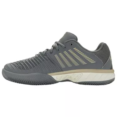 K-Swiss Express Light 3 Clay Tennis Shoes Grey / Khaki
