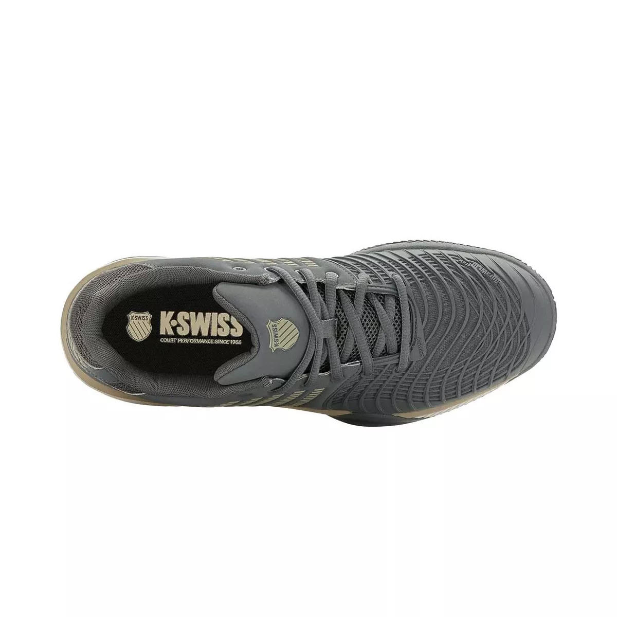 K-Swiss Express Light 3 Clay Tennis Shoes Grey / Khaki