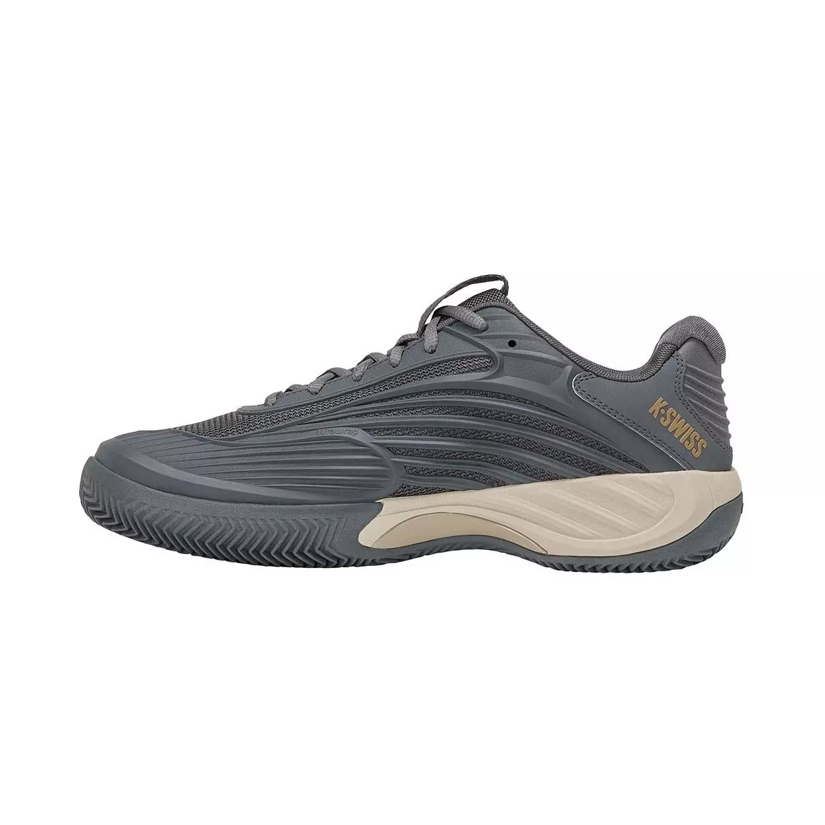 K-Swiss Hypercourt Express 3 Clay Shoes Grey / Khaki