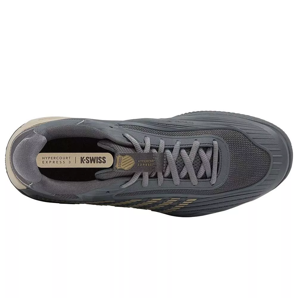 K-Swiss Hypercourt Express 3 Clay Shoes Grey / Khaki
