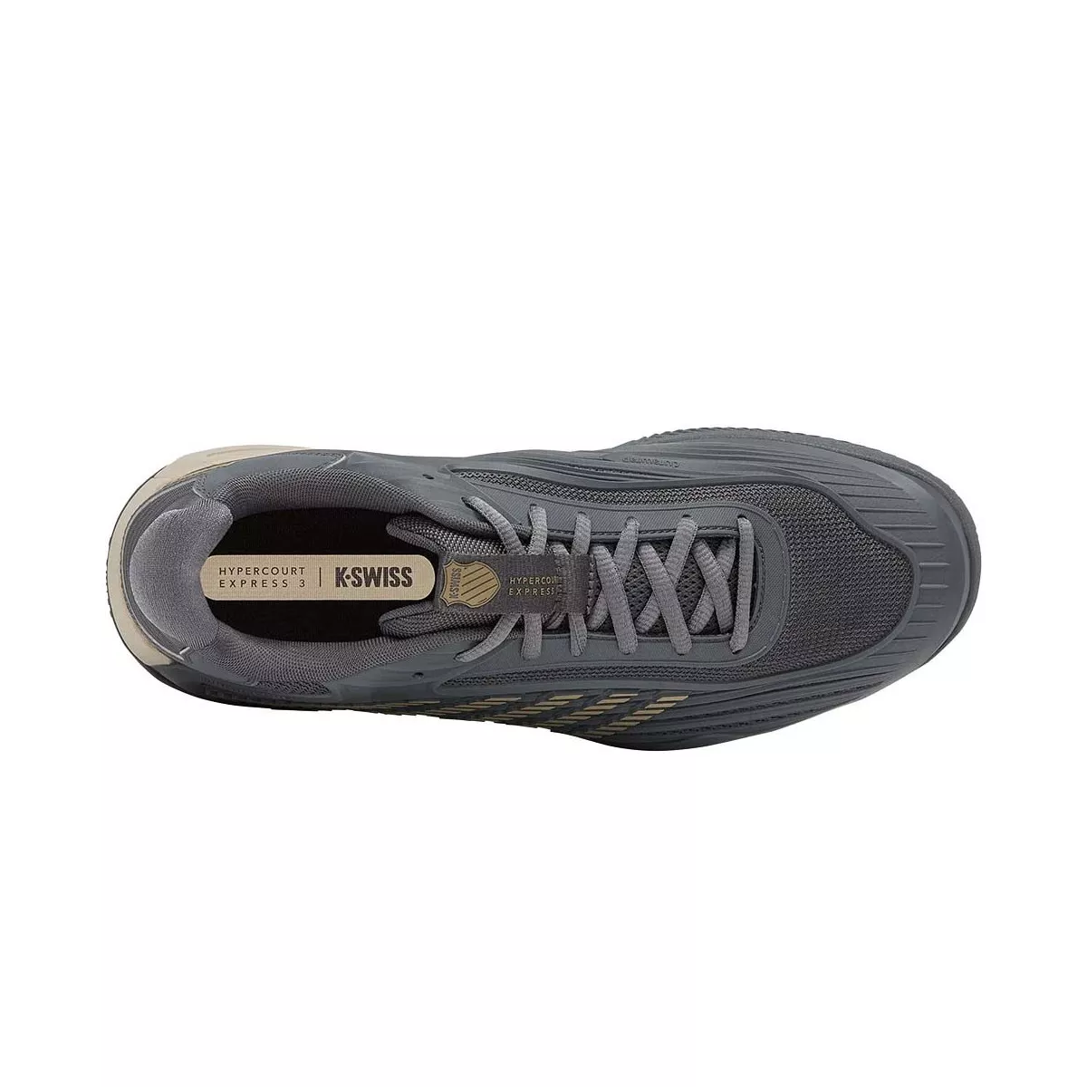 K-Swiss Hypercourt Express 3 Clay Shoes Grey / Khaki