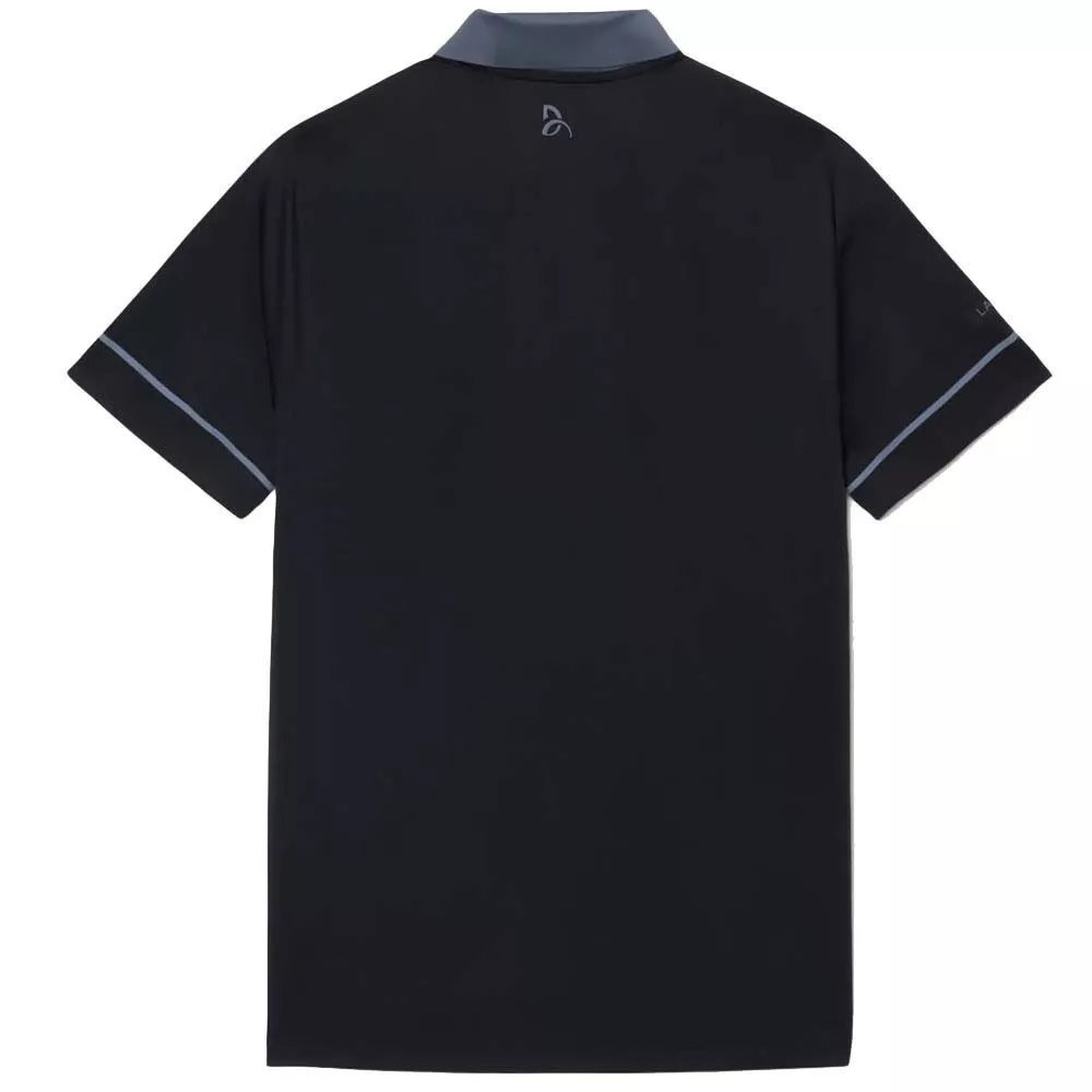 Lacoste Tennis Novak Djokovic On Court Polo Black / Grey