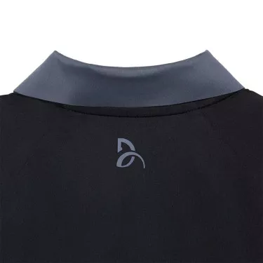 Lacoste Tennis Novak Djokovic On Court Polo Black / Grey