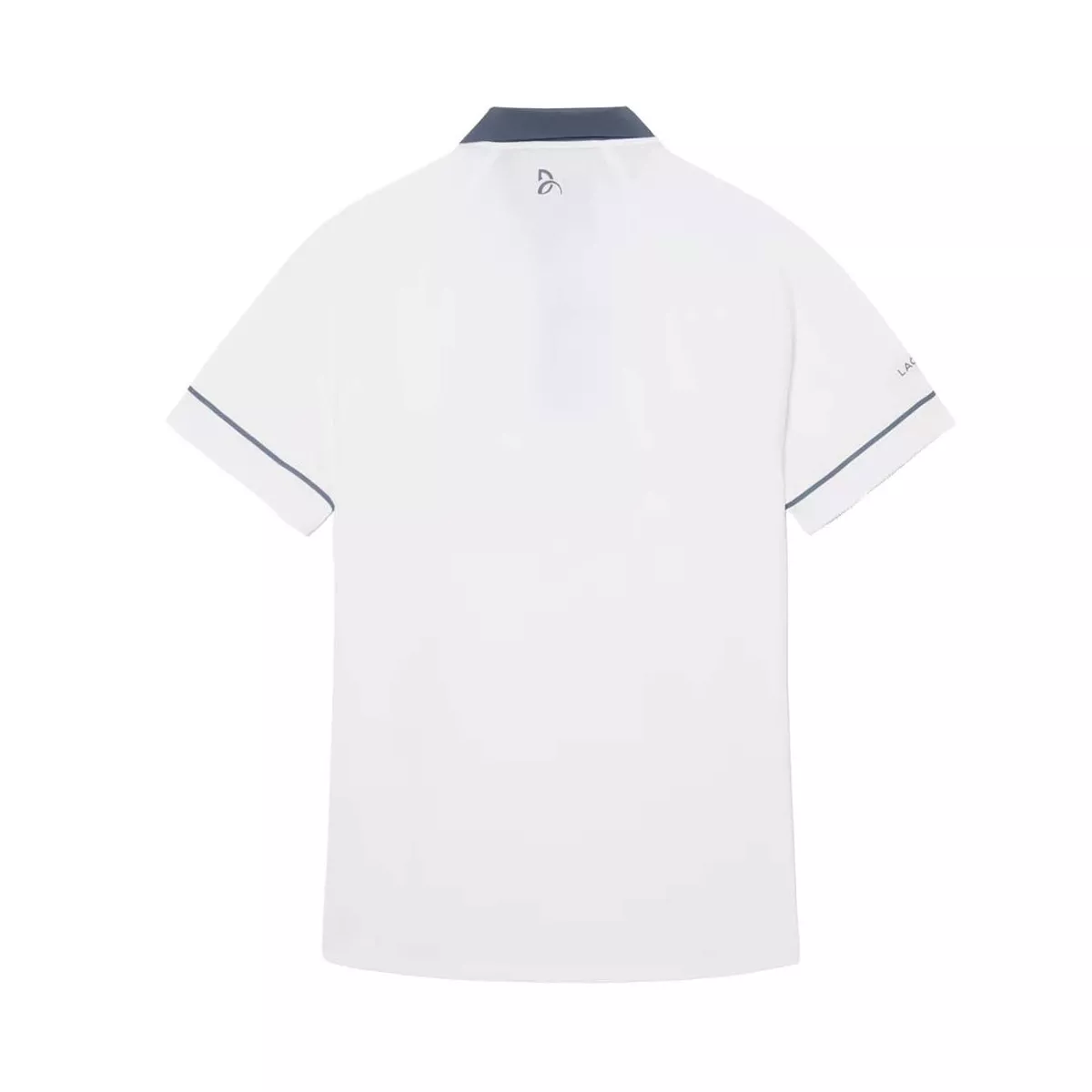 Lacoste Tennis Novak Djokovic On Court Polo White / Grey