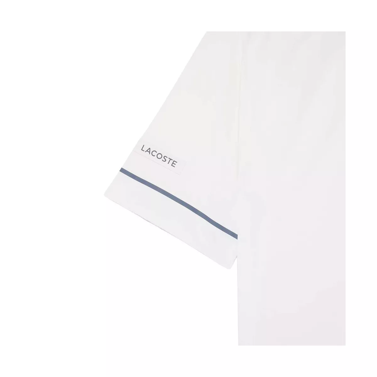 Lacoste Tennis Novak Djokovic On Court Polo White / Grey