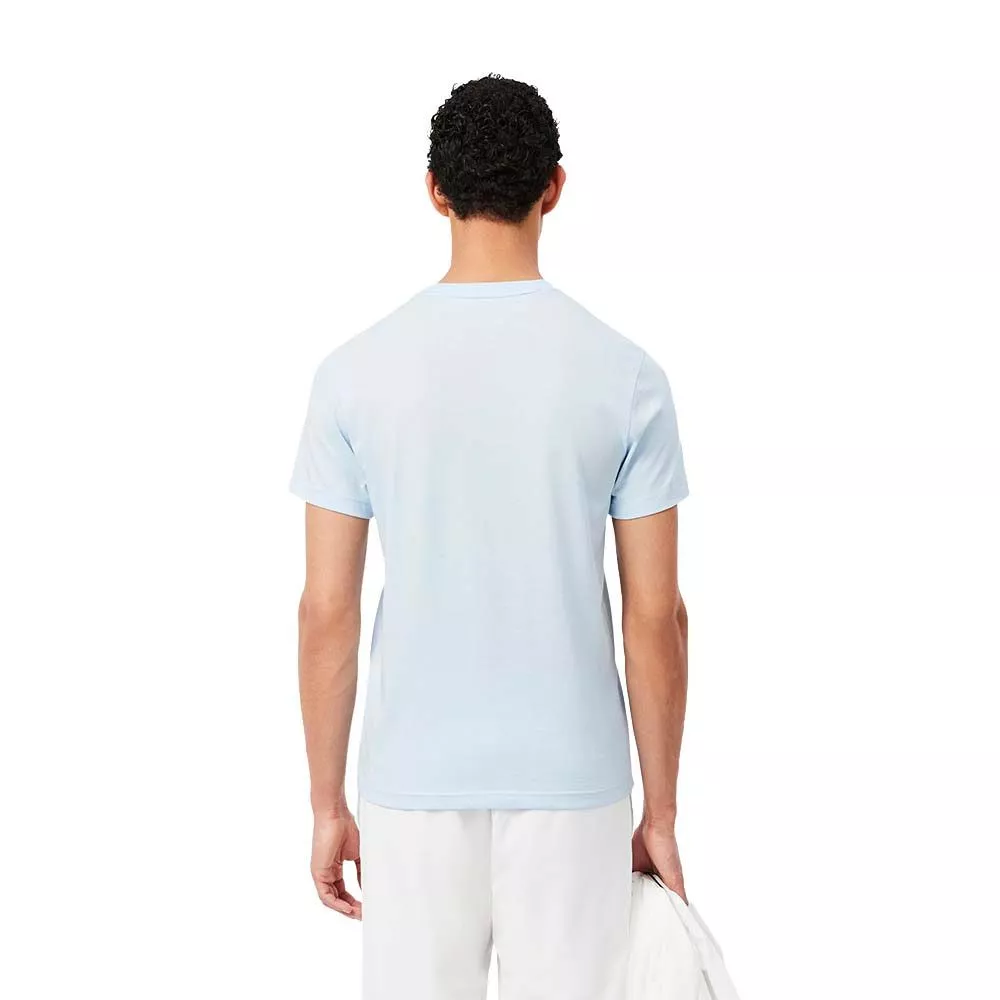 Lacoste Sport Ultra Dry Graphic T-Shirt - Light Blue / Blue