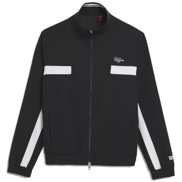 Men's Wilson Grand Slam Jacket Black / White