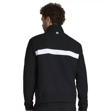 Men's Wilson Grand Slam Jacket Black / White
