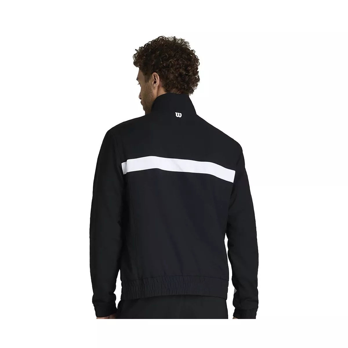 Men's Wilson Grand Slam Jacket Black / White