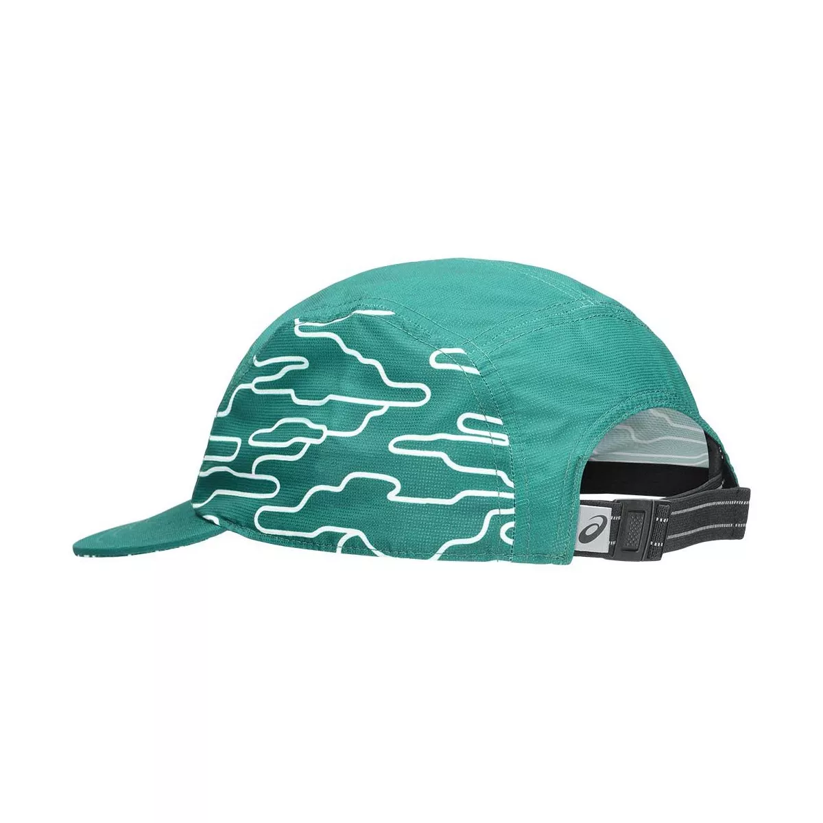 Asics Padel 5 Panel Cap Green / White