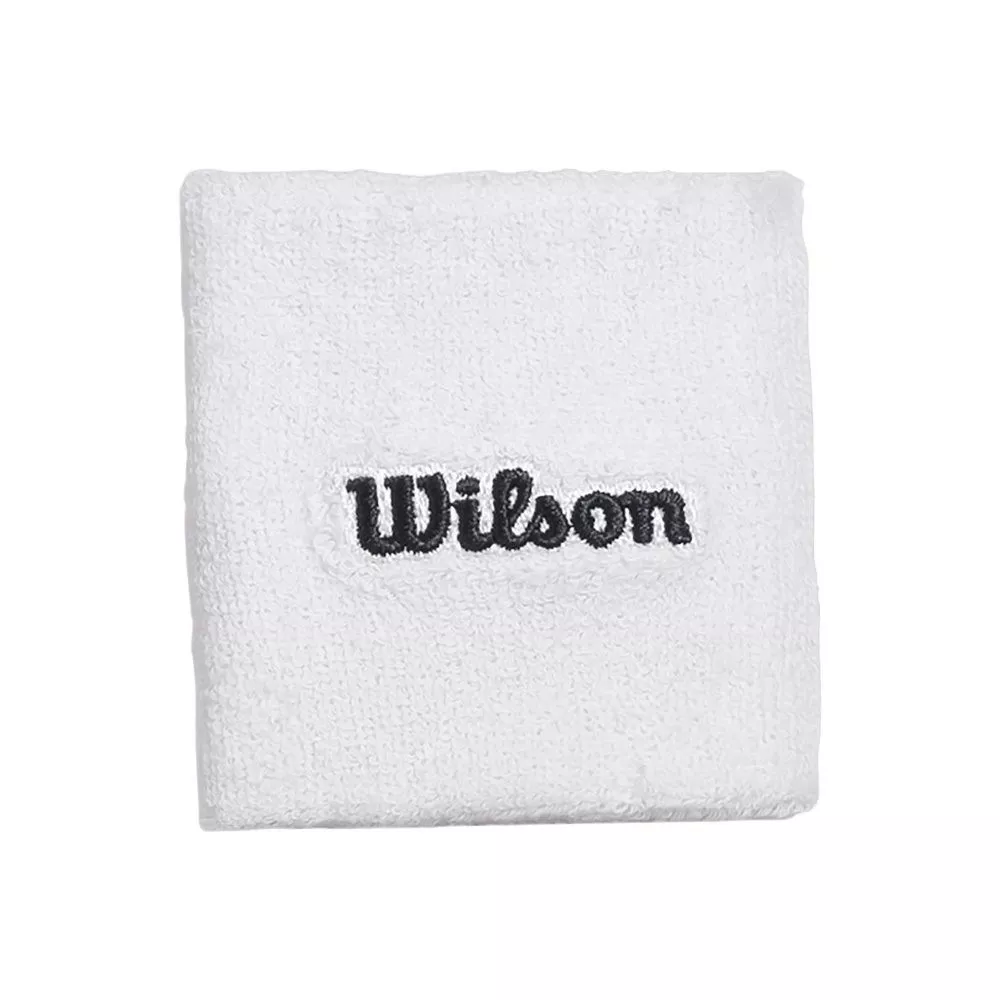 Wilson White Tennis Wristbands