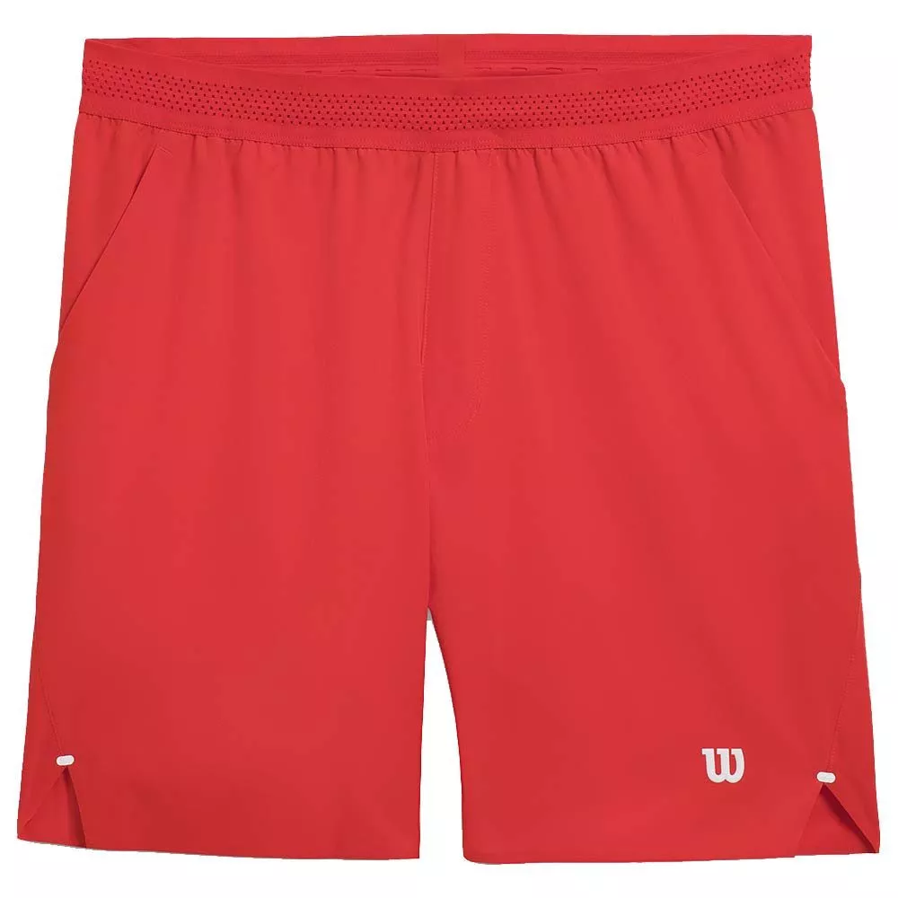 Wilson Tournament 18cm Men's Tennis Shorts - Infrared Red