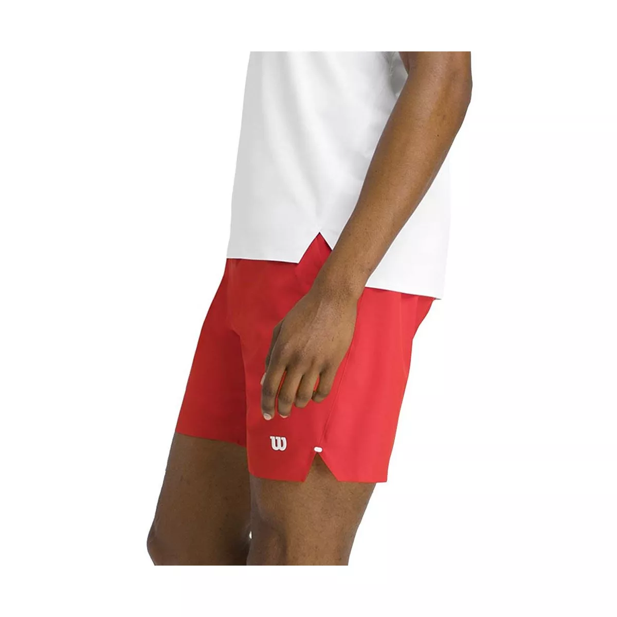 Wilson Tournament 18cm Men's Tennis Shorts - Infrared Red