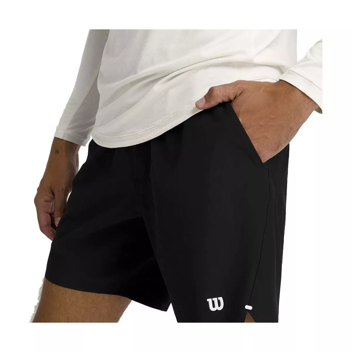 Wilson Tournament 18cm Men's Tennis Shorts Black