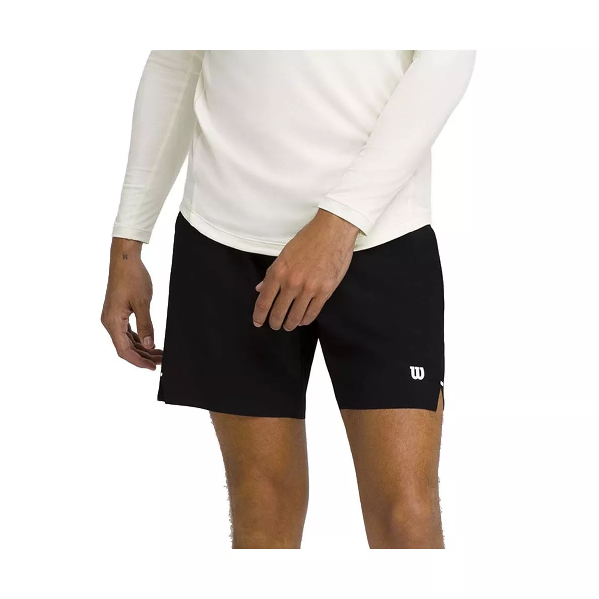 Wilson Tournament 18cm Men's Tennis Shorts Black