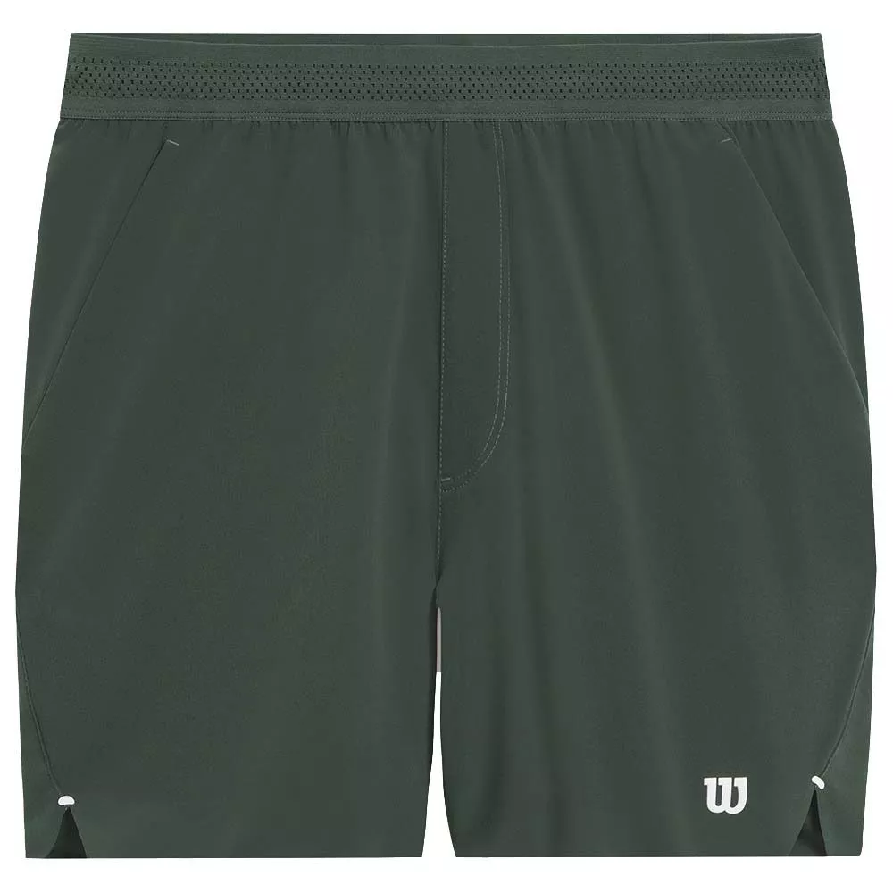 Wilson Tournament 18cm Men's Tennis Shorts Sycamore Green