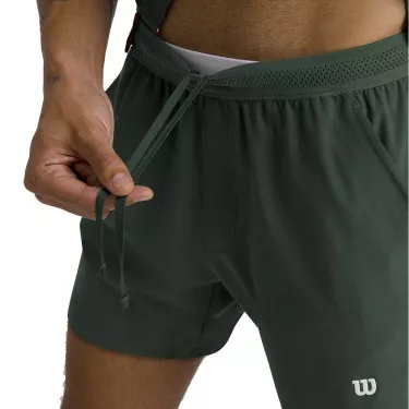 Wilson Tournament 18cm Men's Tennis Shorts Sycamore Green