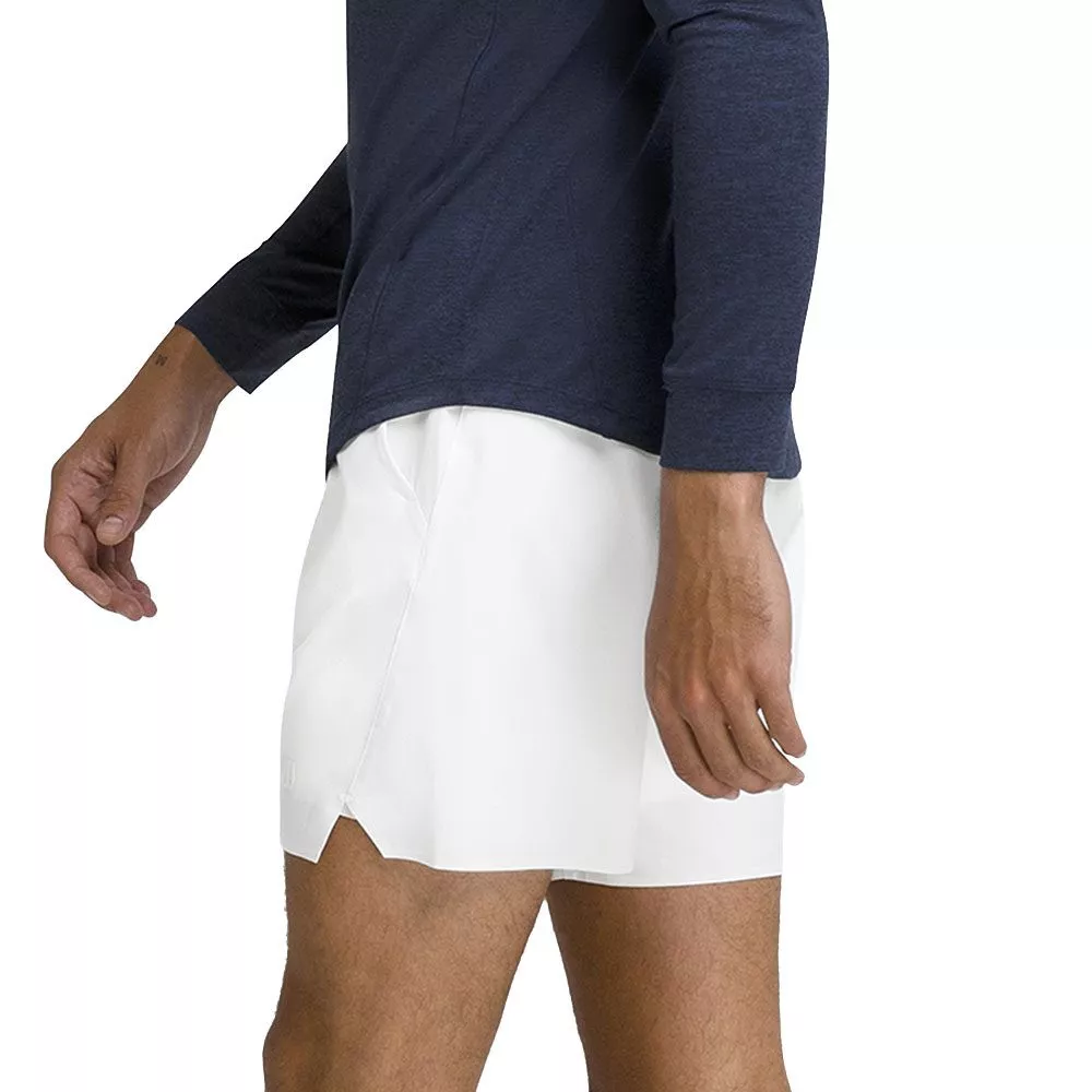 Wilson Tournament 18cm Men's White Tennis Shorts