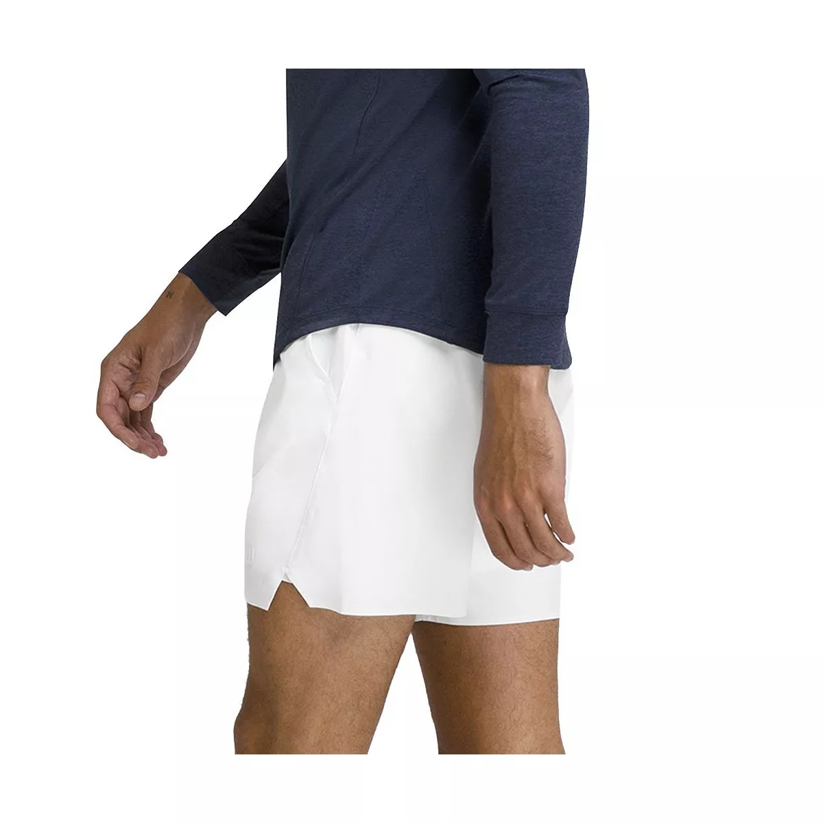 Wilson Tournament 18cm Men's White Tennis Shorts