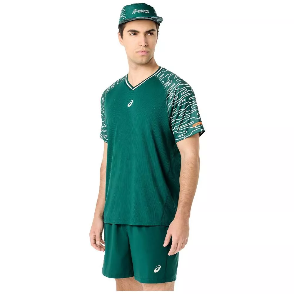 Asics Padel Court SS T-Shirt Green