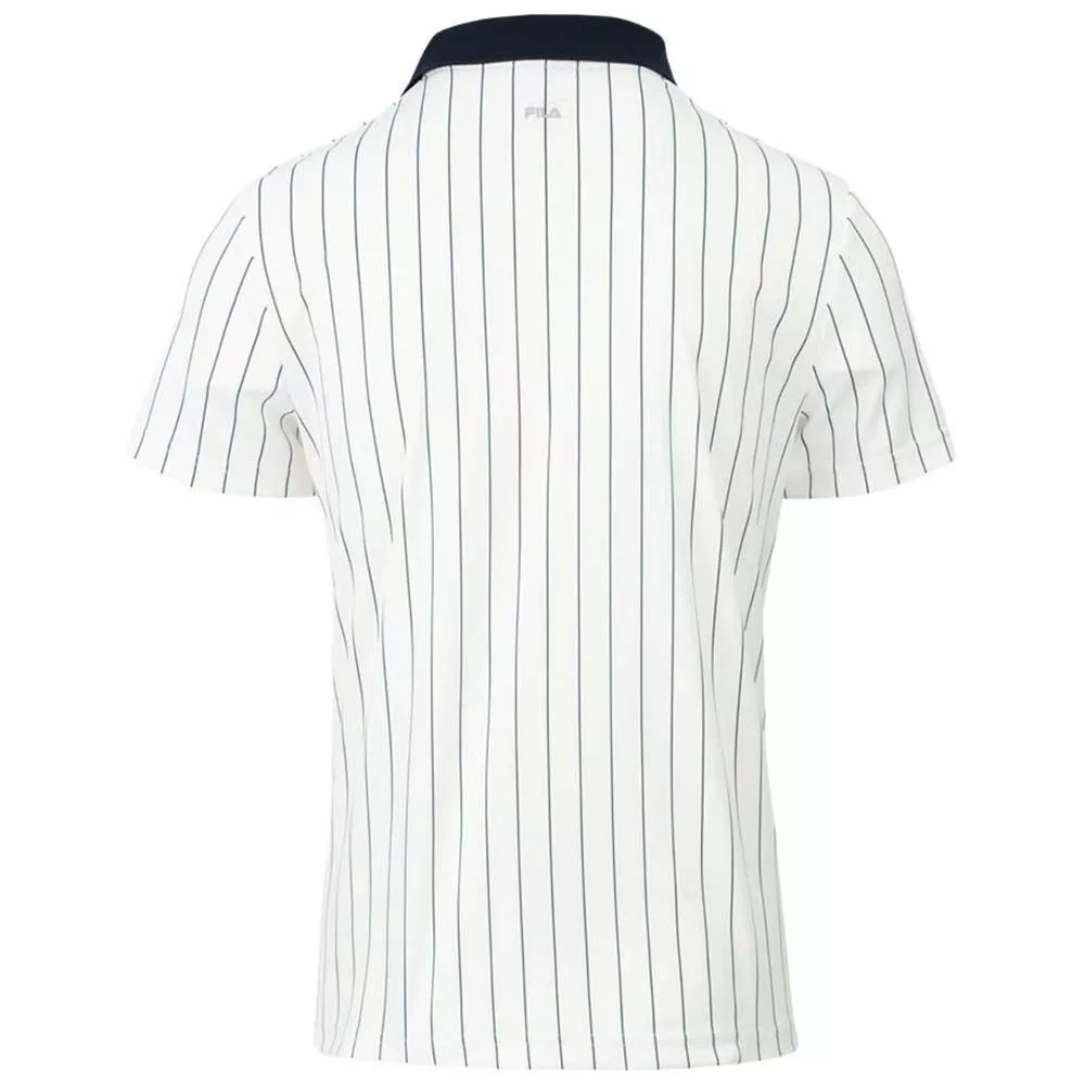 Fila Bjorn Stripes Polo Shirt White