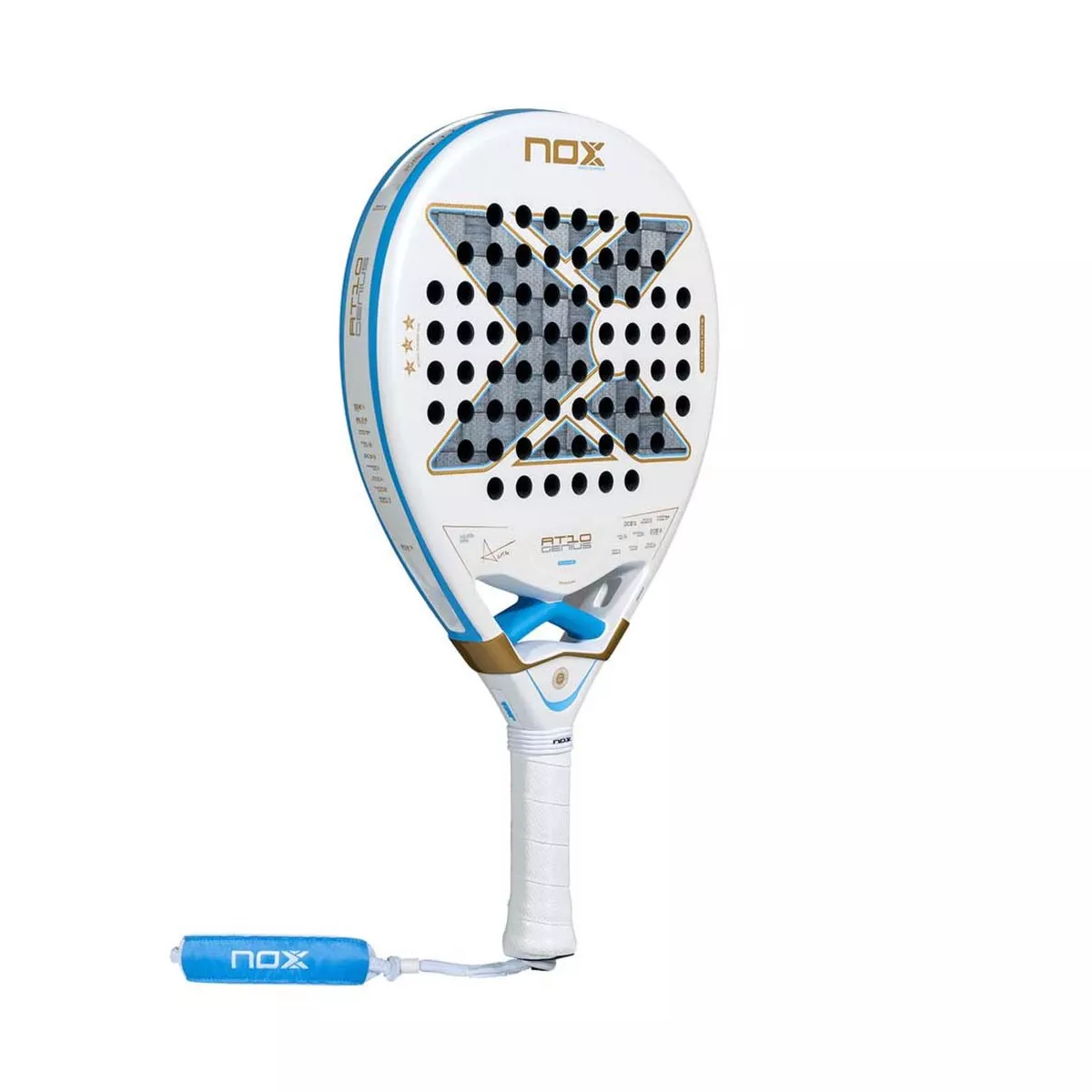 Nox AT10 Genius 18K Alum Buenos Aires 2026 Padel Racket