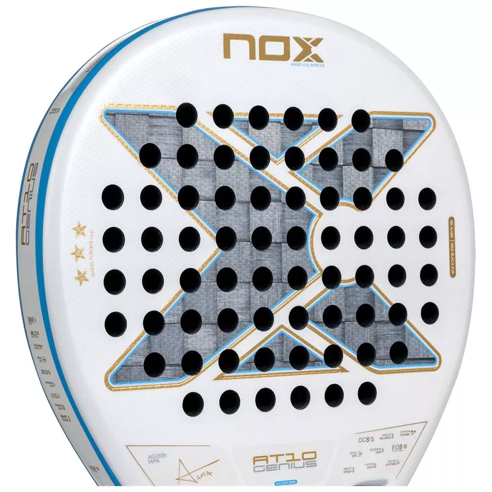 Nox AT10 Genius 18K Alum Buenos Aires 2026 Padel Racket
