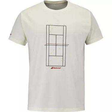 Babolat Exercise Message T-Shirt Cream