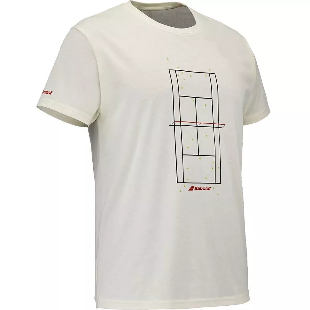 Babolat Exercise Message T-Shirt Cream