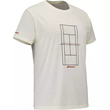 Babolat Exercise Message T-Shirt Cream