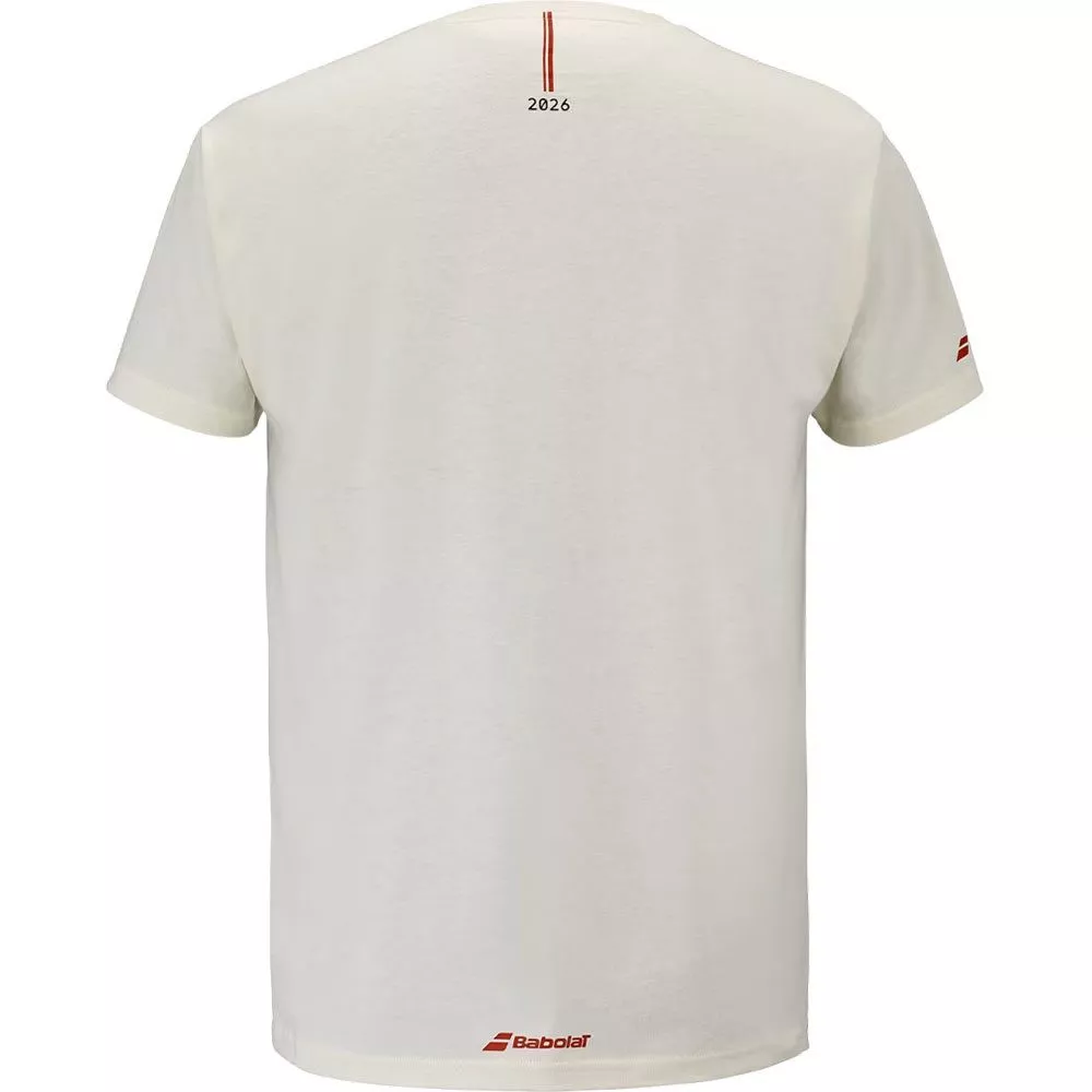 Babolat Exercise Message T-Shirt Cream