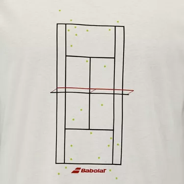 Babolat Exercise Message T-Shirt Cream