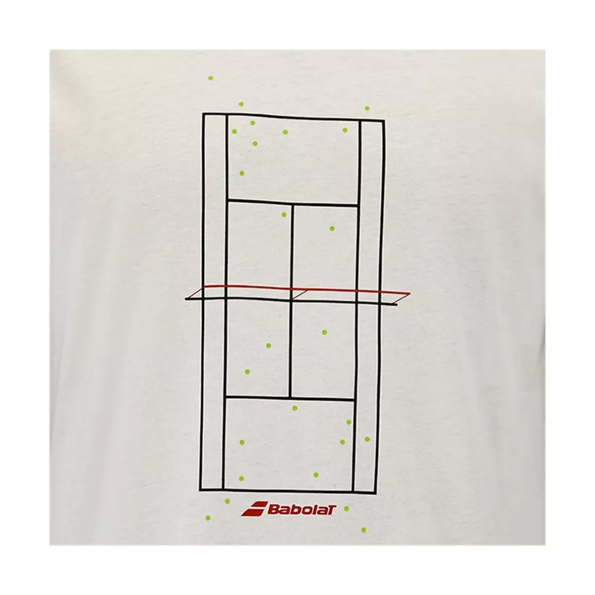 Babolat Exercise Message T-Shirt Cream