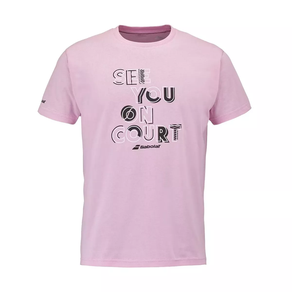 Babolat Exercise Message Tee - Pink
