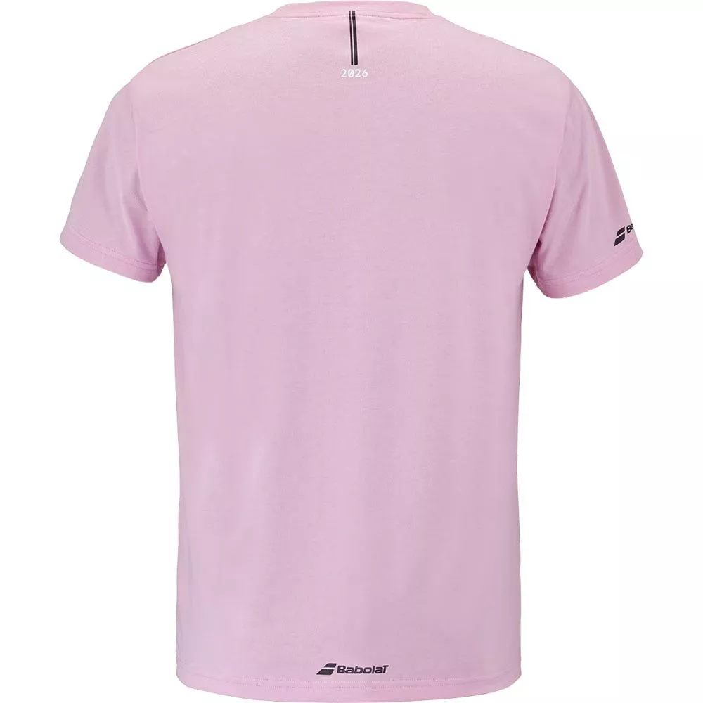 Babolat Exercise Message Tee - Pink