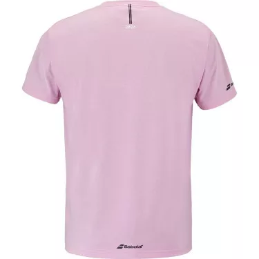 Babolat Exercise Message Tee - Pink
