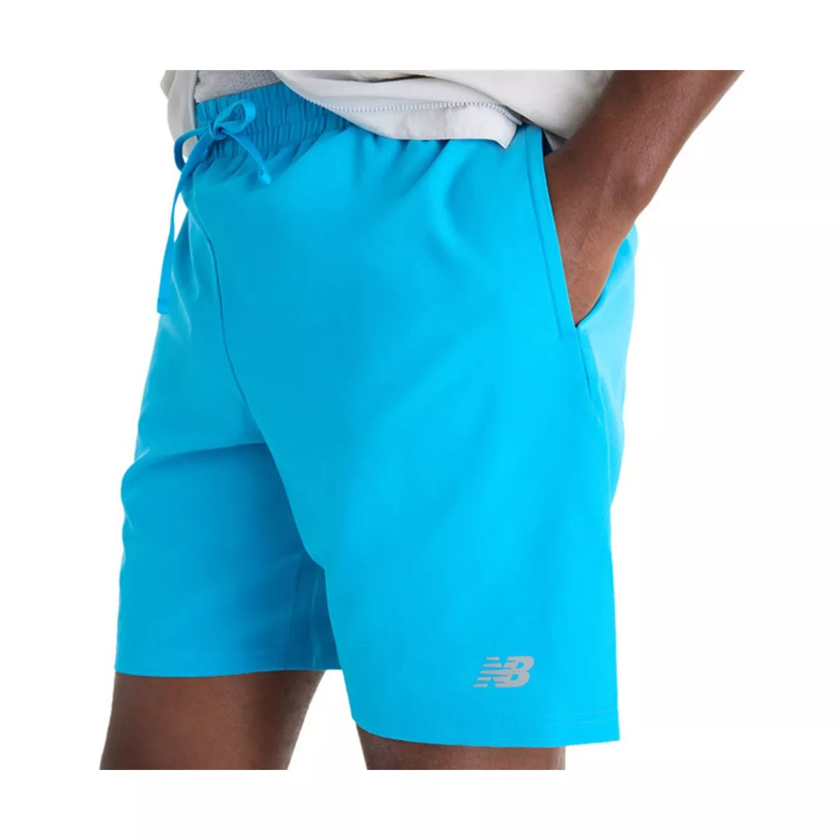 New Balance Essentials Blue Tennis Shorts