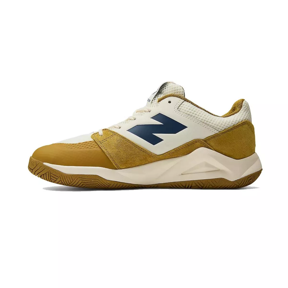 New Balance Coco Delray White / Gold Tennis Shoes