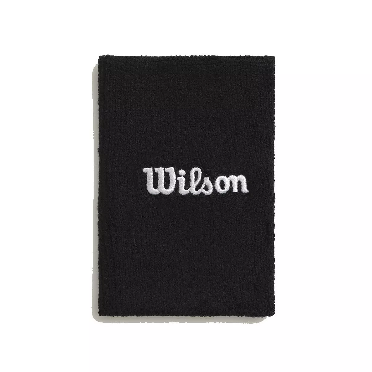 Wilson Wide Black Wristbands