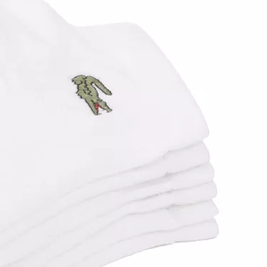 Lacoste Sport Short Socks White (3 Pairs)
