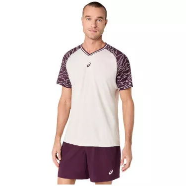 Asics Padel Court SS T-Shirt Beige