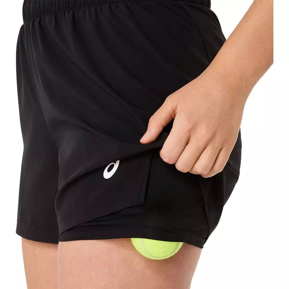 Asics Court 2-in-1 Women's Shorts Black