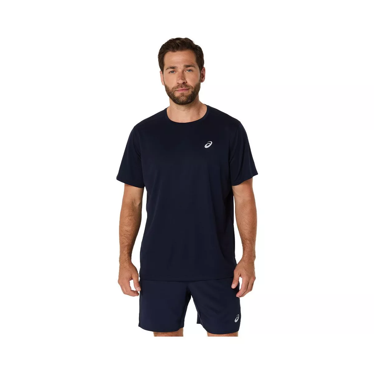Asics Core SS T-Shirt Navy Blue