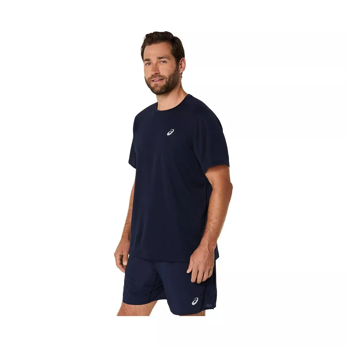 Asics Core SS T-Shirt Navy Blue