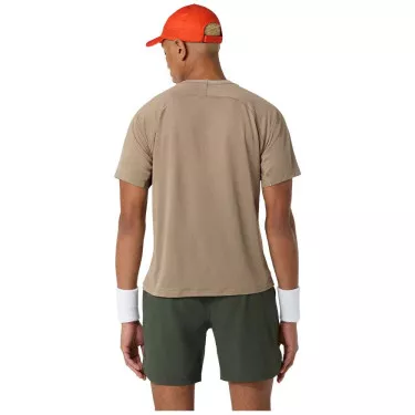 Asics Game SS T-Shirt Grey Beige