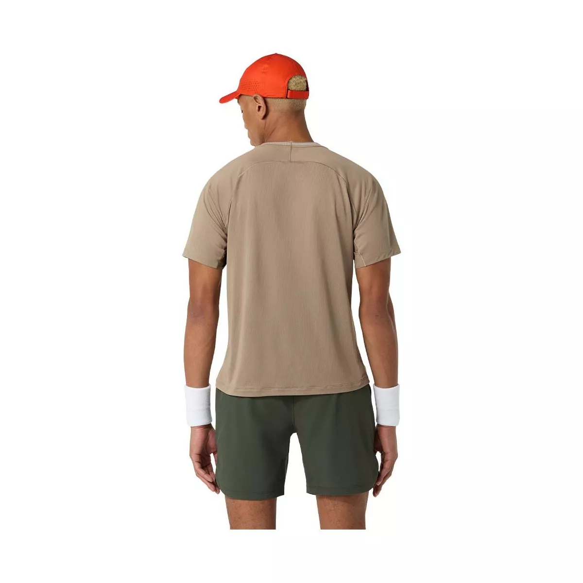 Asics Game SS T-Shirt Grey Beige